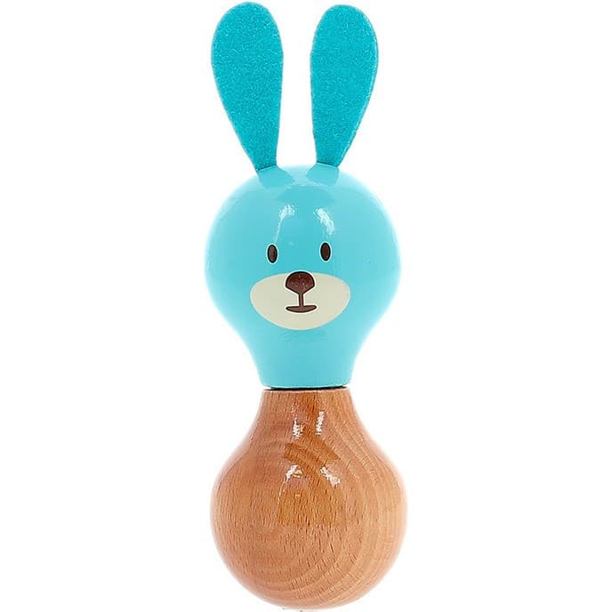 Vilac Hochet en bois Boizoos, Raoul le lapin