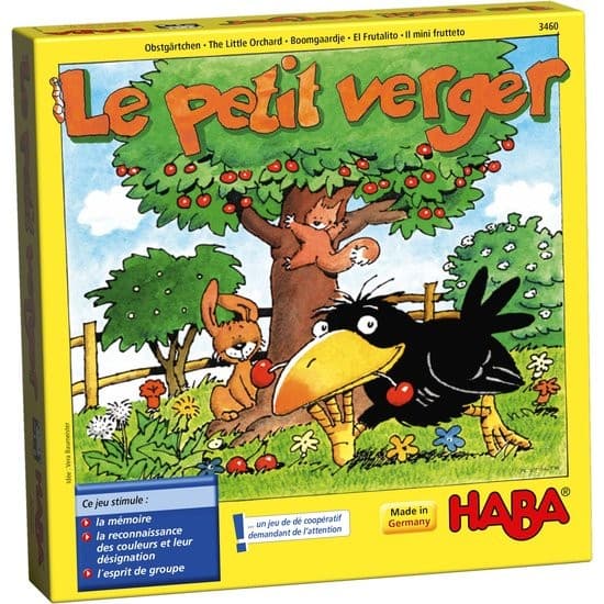 Haba Jeu de société coopératif Le Petit Verger
