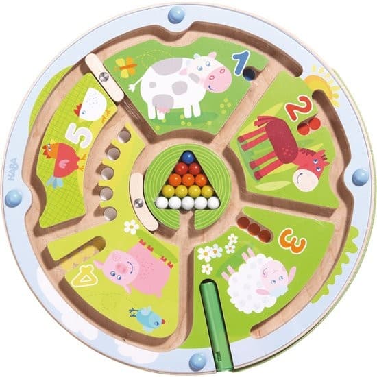 Haba Jeu de labyrinthe magnétique Les chiffres