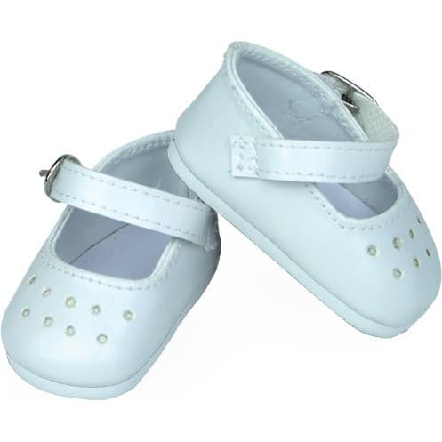 Vilac Chaussures blanches pour poupée 27 cm