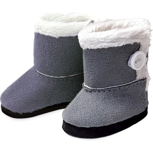 Vilac Bottes grises pour poupée 28 cm