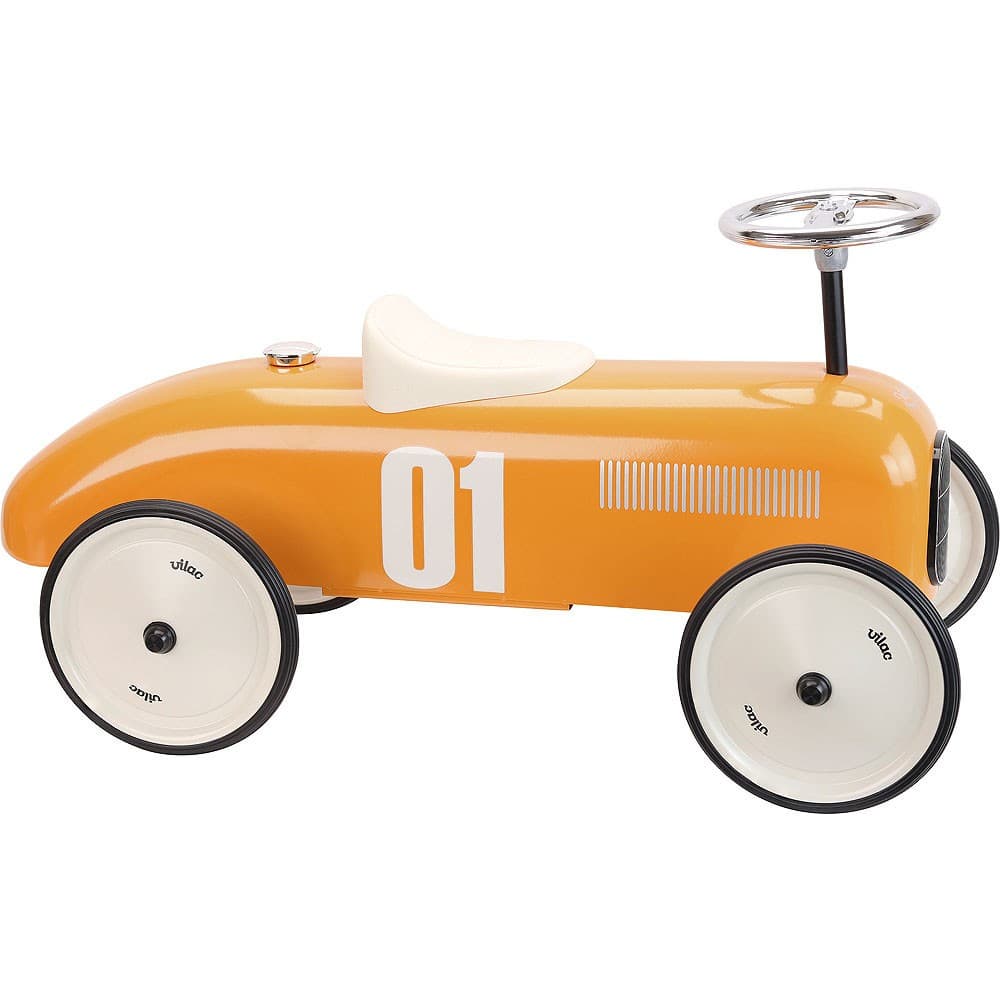Vilac Porteur en métal, Vintage orange