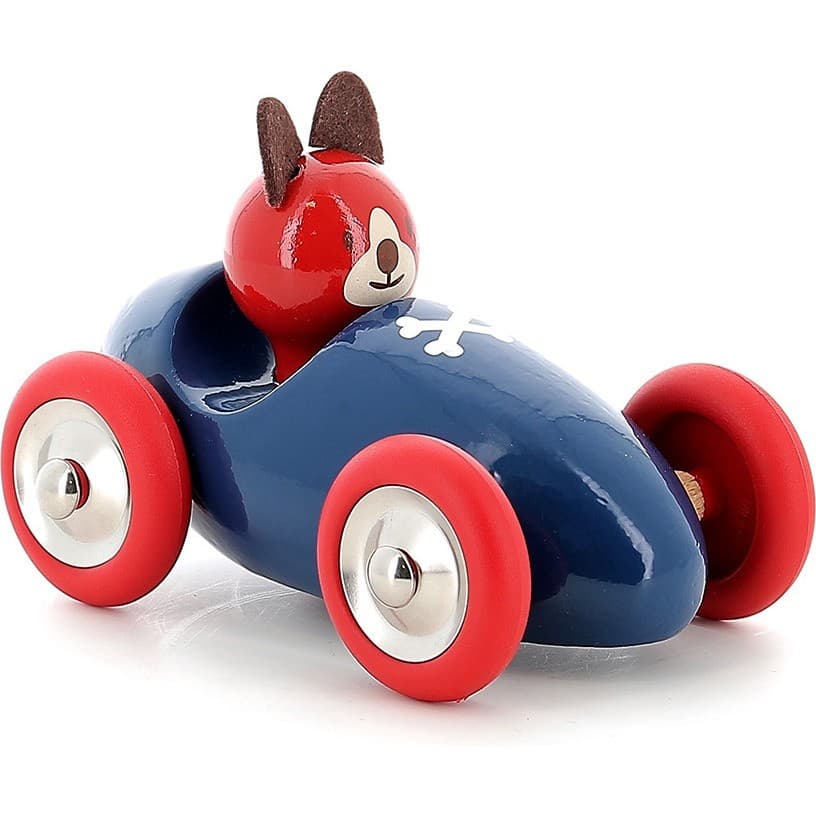 Vilac Voiture en bois Boizoos, Lucien le chien