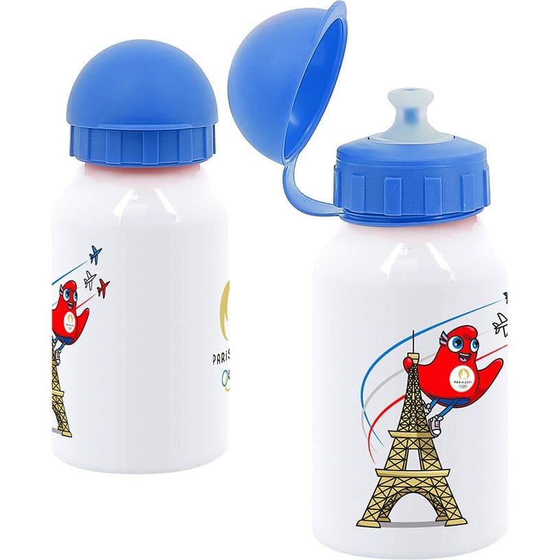 Vilac Gourde en métal mascotte Paris 2024