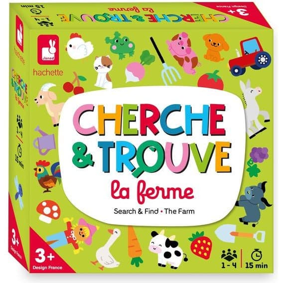 Janod Mon Premier Cherche Et Trouve La Ferme
