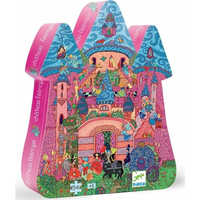 Djeco Puzzle 54 pièces Château féérique 