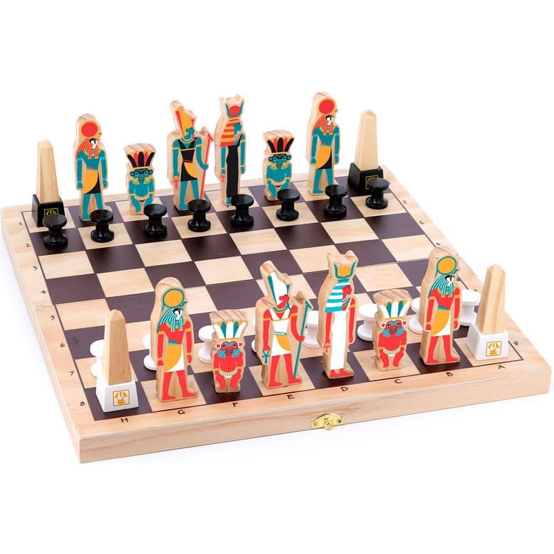 Vilac Jeu d'échecs hiéroglyphes Musée du Louvre