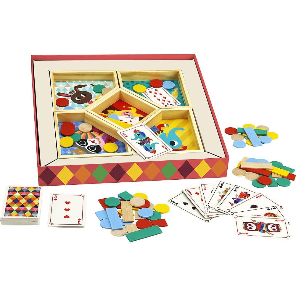 Vilac Jeu du nain jaune en bois : Nain jaune Ingela P.Arrhenius