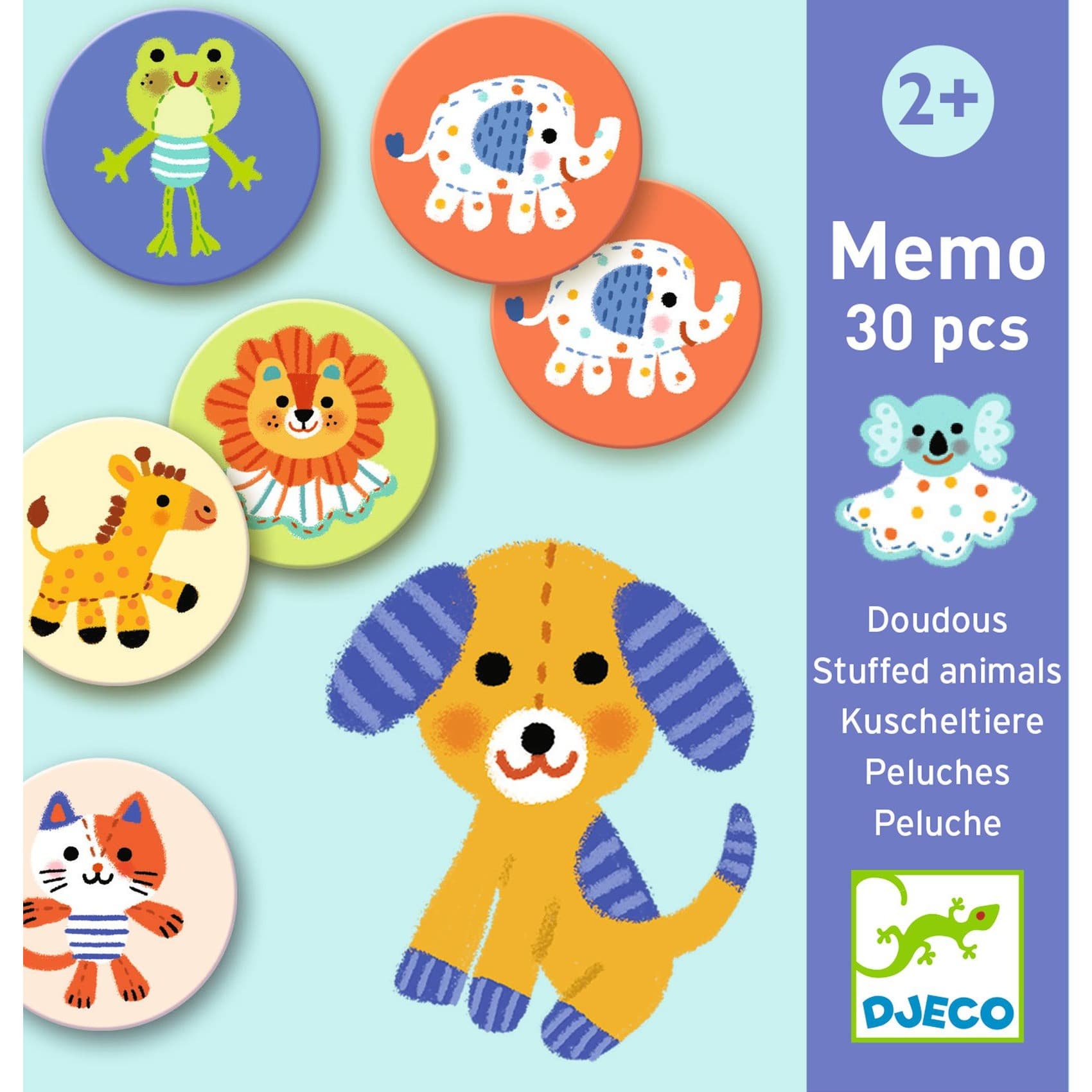 Djeco Mémo Doudous Jeu éducatif