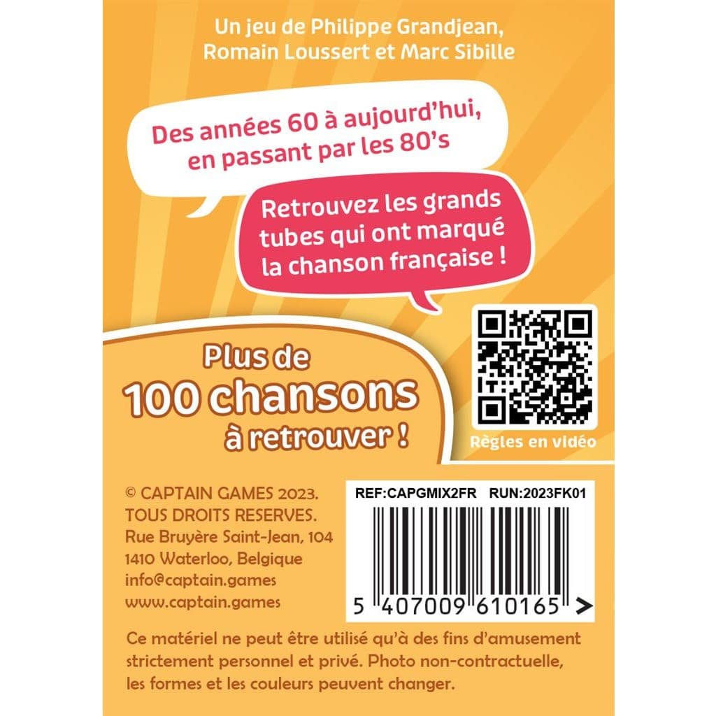 Captain Games Mixit Edition Jaune