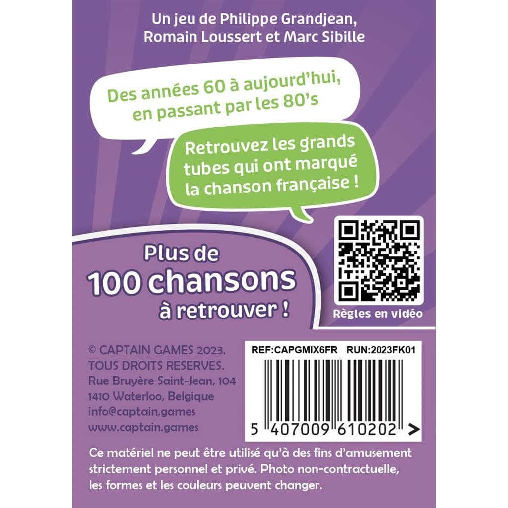 Captain Games Mixit Edition Mauve