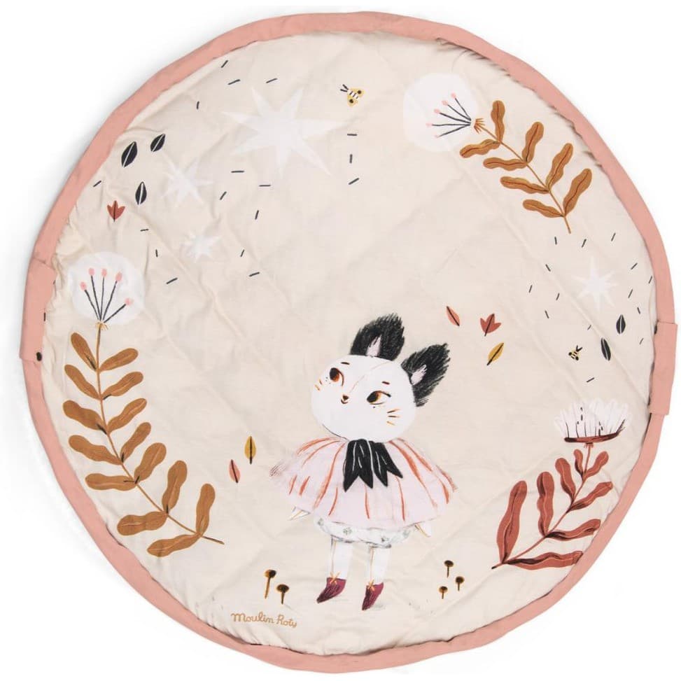 Moulin Roty Tapis de jeu et sac de rangement Après la pluie