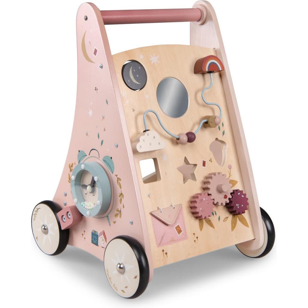 Moulin Roty Chariot de marche d'activités Après la pluie