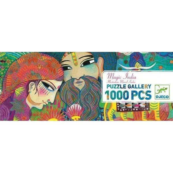 Djeco Puzzle Magic India 1000 pièces