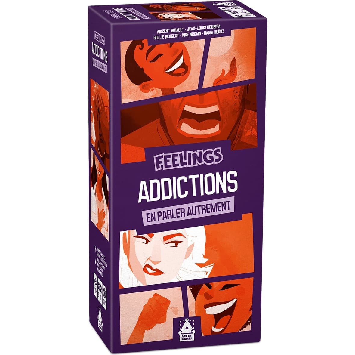 Act In Games Feelings : Addictions, En parler autrement