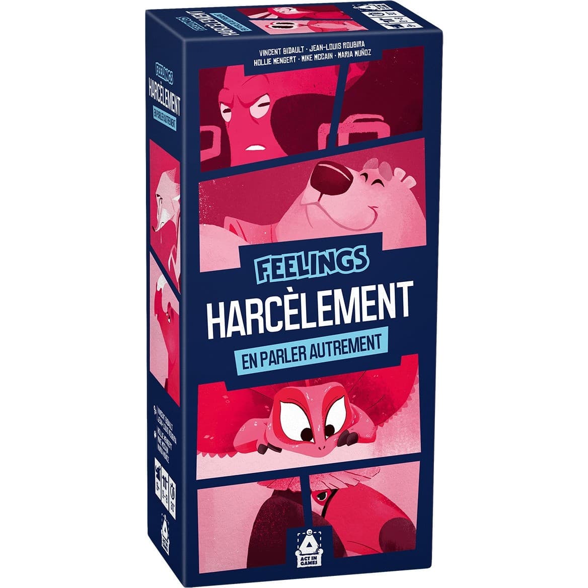 Act In Games Feelings : Harcèlement, En parler autrement