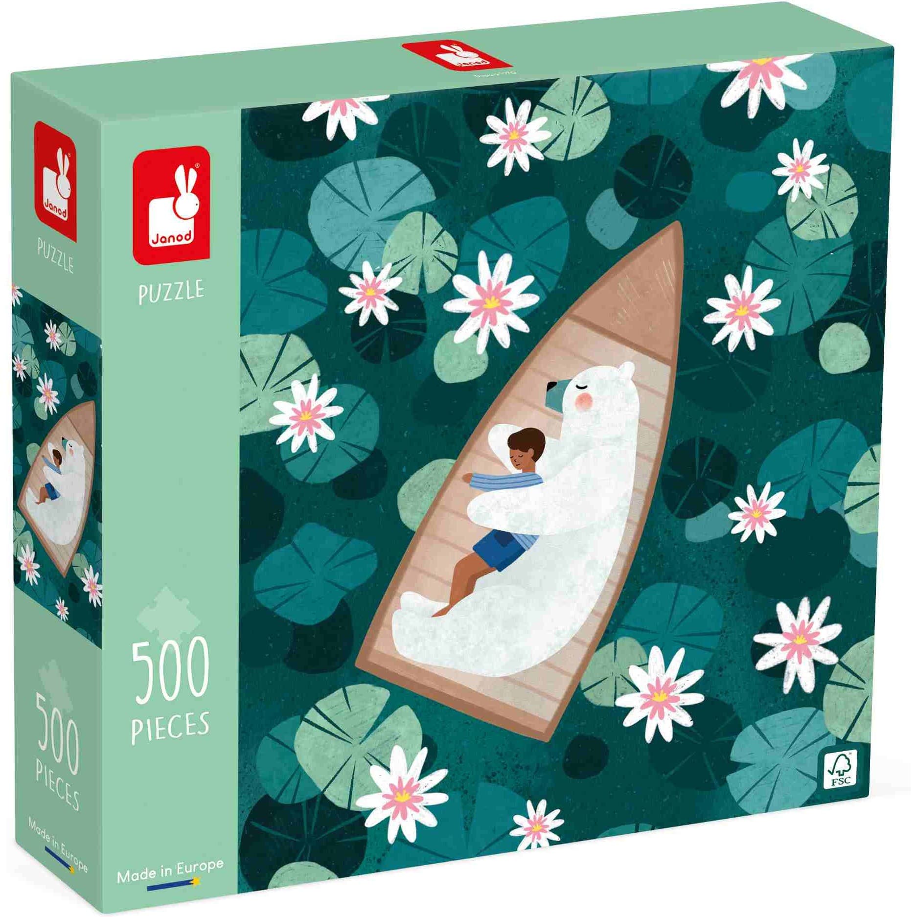 Janod Puzzle Les Nénuphars 500 pièces