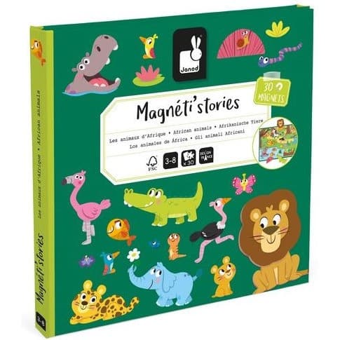 Janod Magnéti’stories: les animaux d’afrique