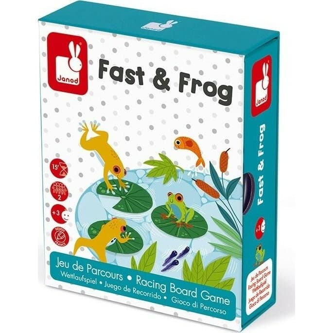 Janod Jeu De Parcours Fast And Frog
