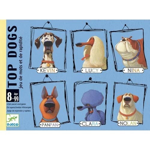 Djeco Jeu de cartes Top Dogs