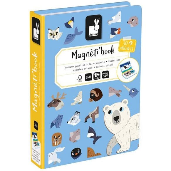 Janod Magneti’book animaux polaire