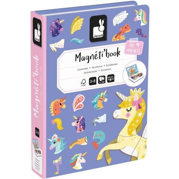 Janod Magneti‘book licornes
