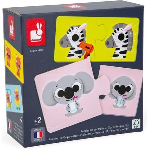 Janod Puzzle les contraires