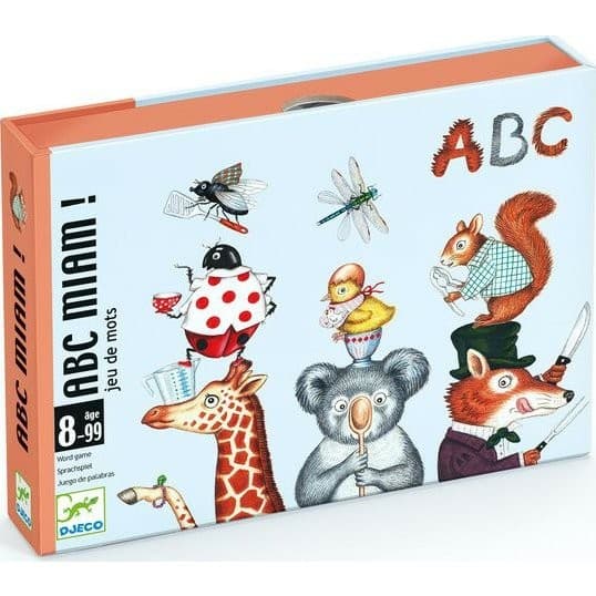Djeco Jeu de cartes ABC Miam