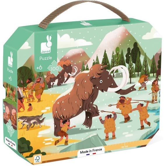 Janod Puzzle préhistoire 100 pcs