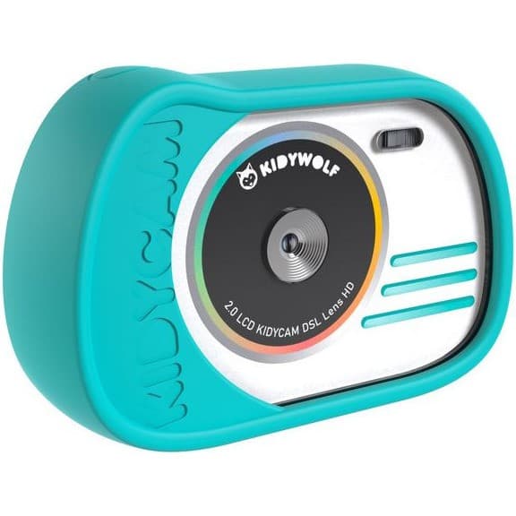 Kidywolf Kidycam Appareil photo enfant cyan