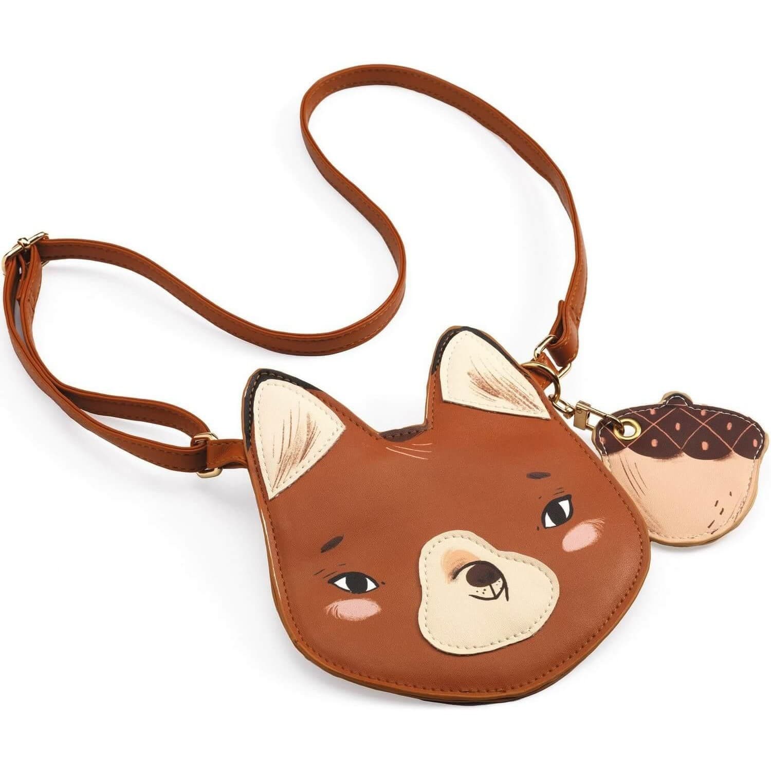 Djeco Sac bandoulière Renard Sac à main enfant