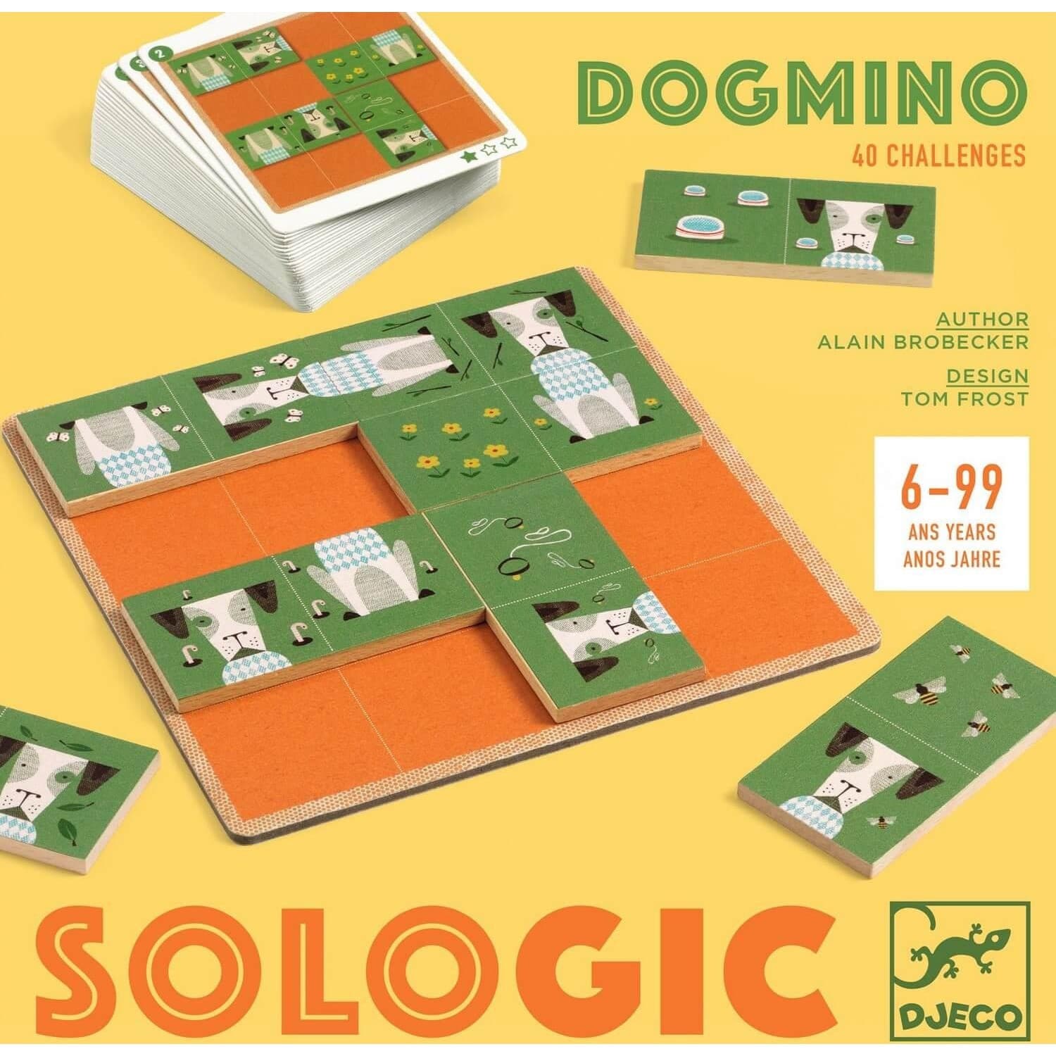 Djeco Dogmino Sologic Jeux de société