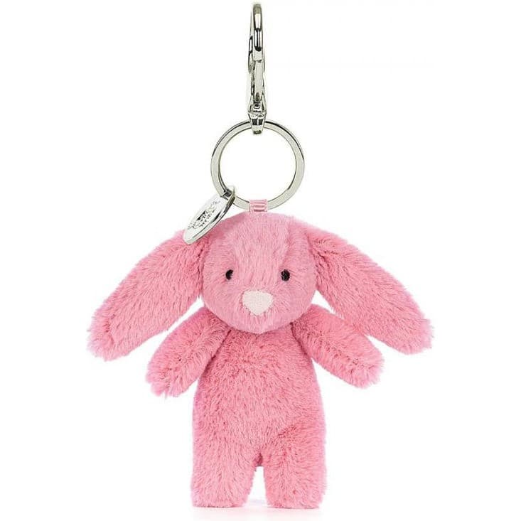 Jellycat Porte clé Bashful rose