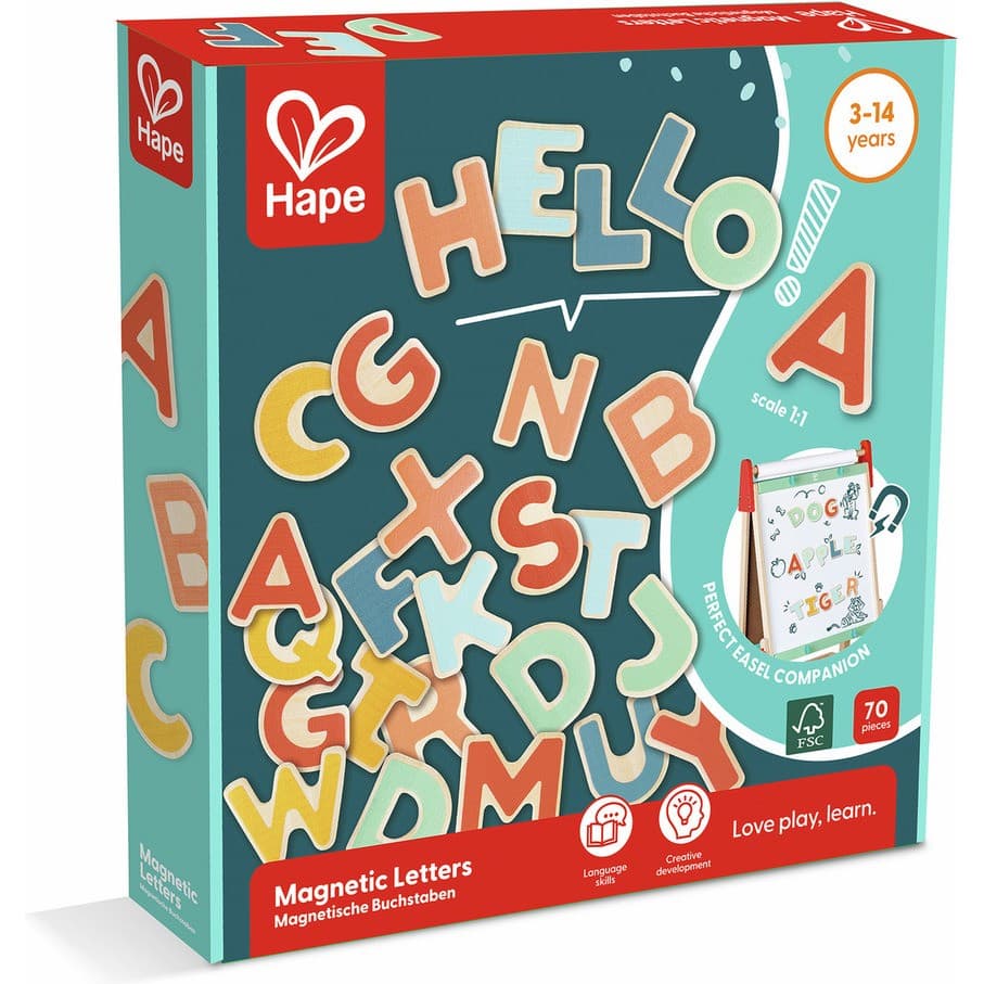 Hape Alphabet magnétique 70 pcs