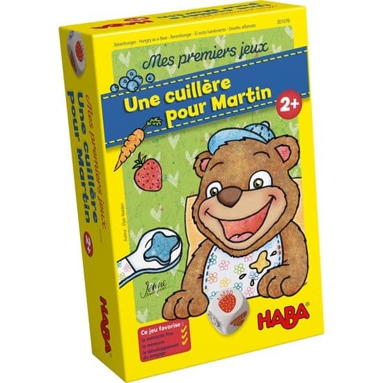 Haba Jeu de société Une cuillère pour Martin Mes Premiers Jeux