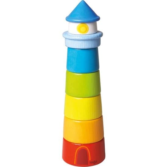Haba Jouet à empiler en bois Phare