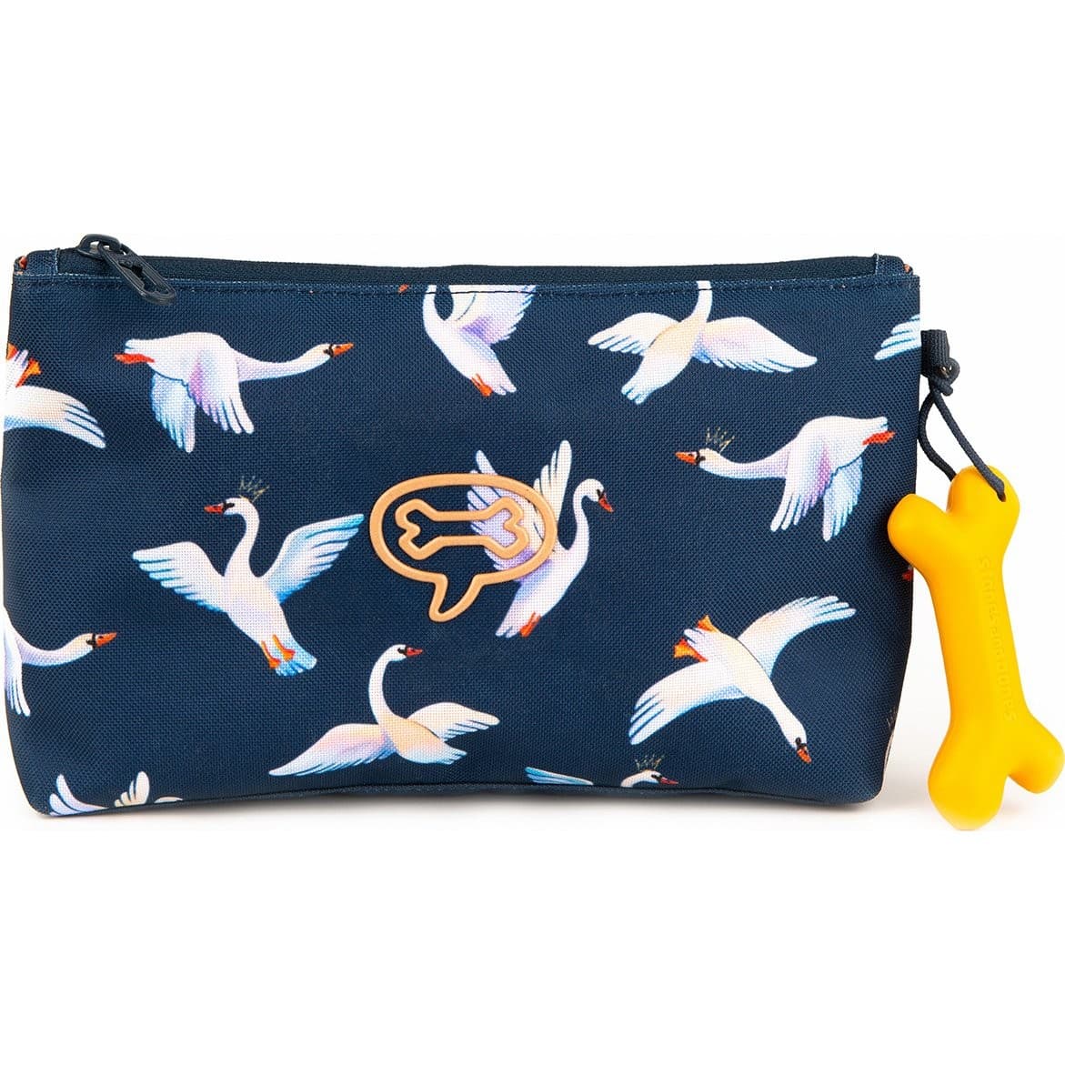 Stones And Bones Trousse Bay Swans Indigo