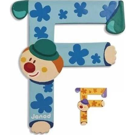 Janod Lettre Bois Clown F