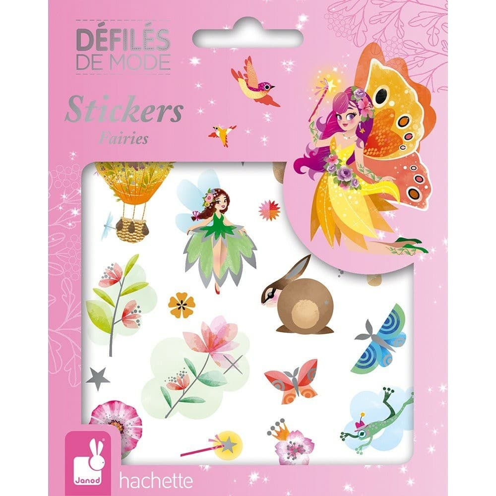 Janod Set d'autocollants Stickers Fées