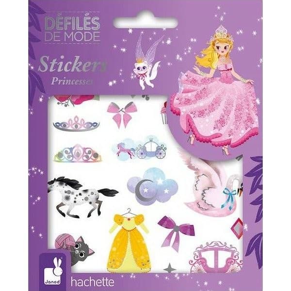 Janod Set d'autocollants Stickers Princesses