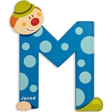 Janod Lettre Bois Clown M