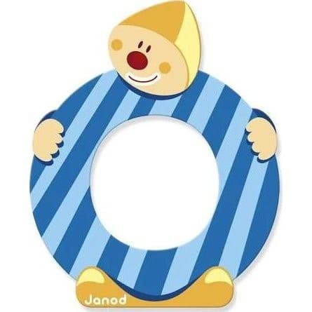 Janod Lettre Bois Clown O