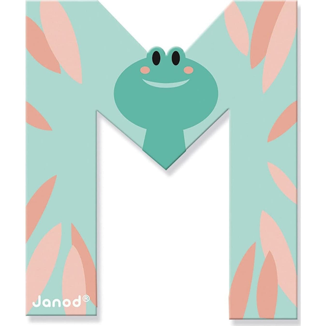 Janod Lettre en bois M Pure