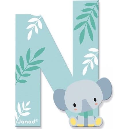 Janod Lettre en bois N Pure