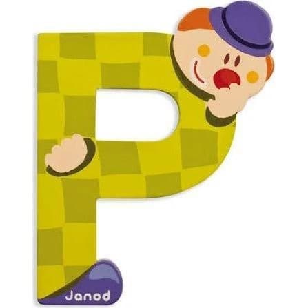 Janod Lettre Bois Clown P