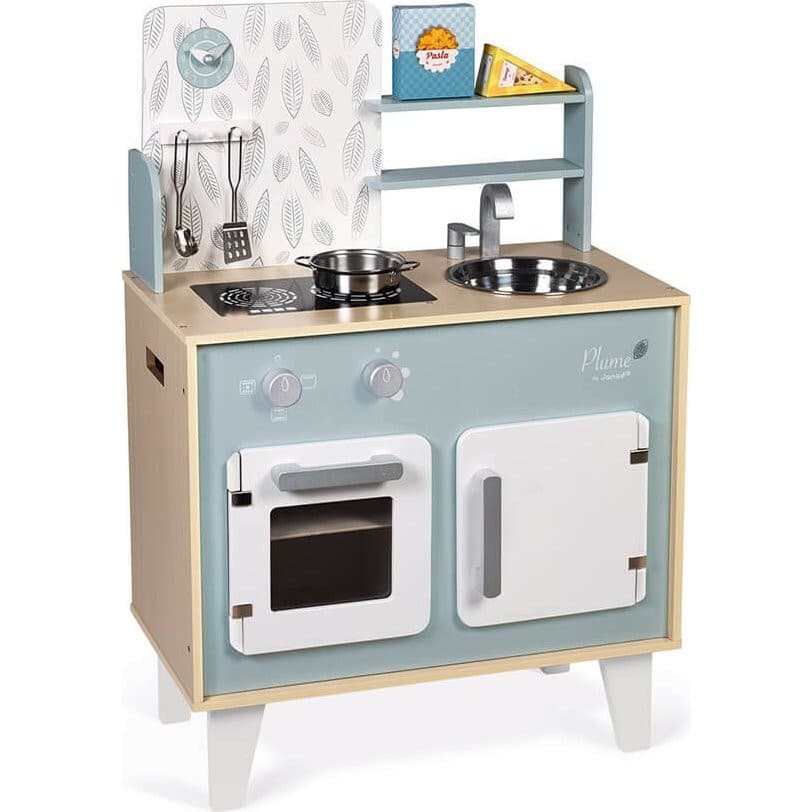 Janod Cuisine en bois pour enfant Plume