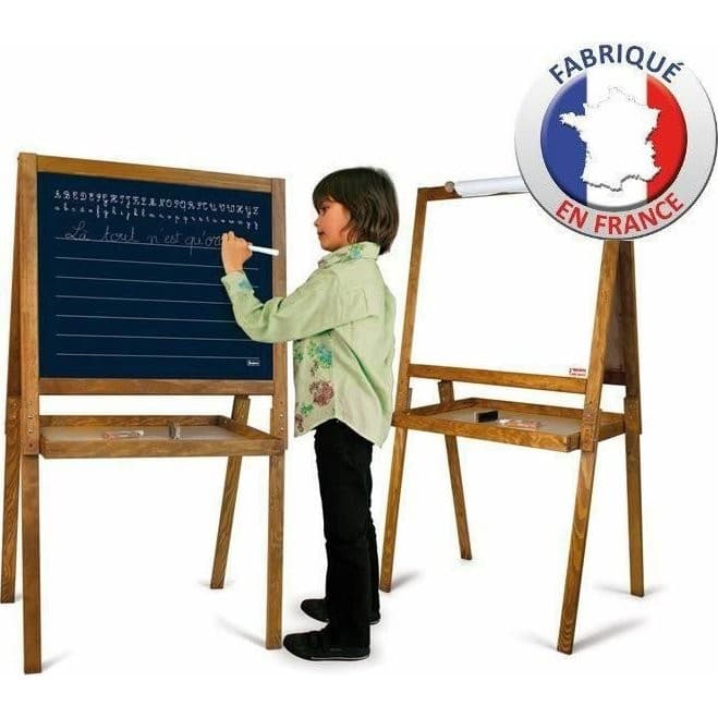 Jeujura Grand tableau d'écolier vintage