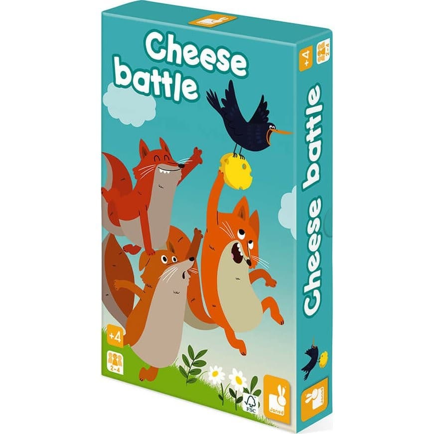 Janod Jeu d'adresse enfant Cheese Battle