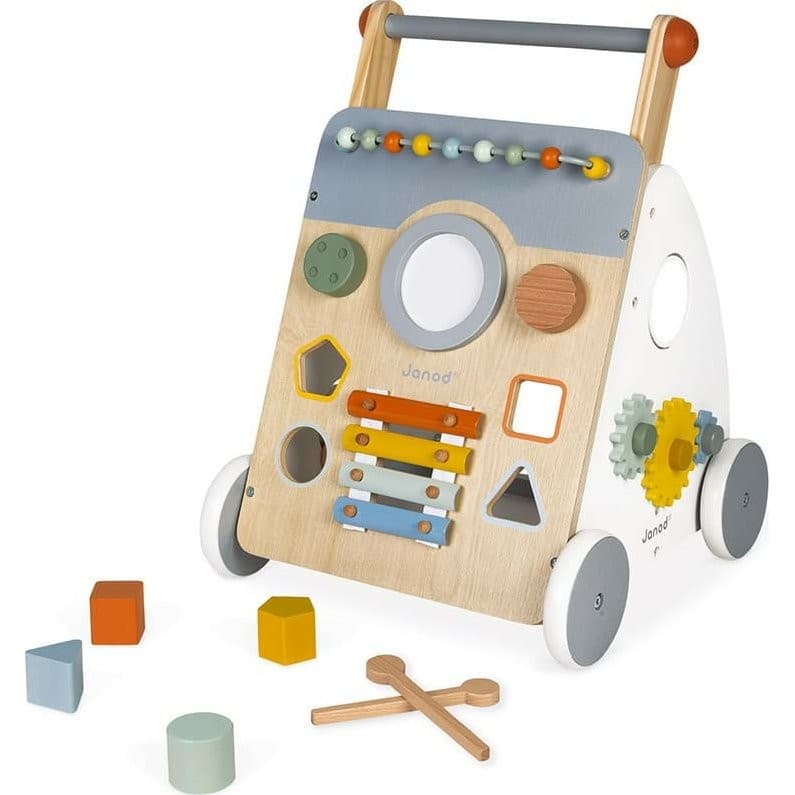 Janod Chariot de marche en bois Sweet Cocoon