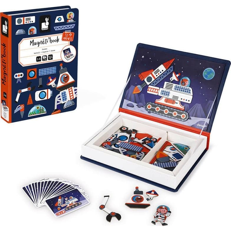 Janod Magnetibook Espace Fusées Cosmos